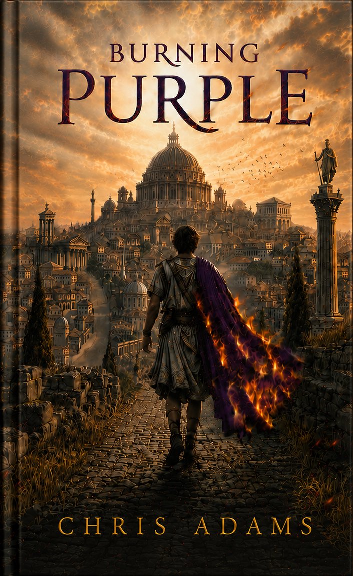 Buchcover „Burning Purple"